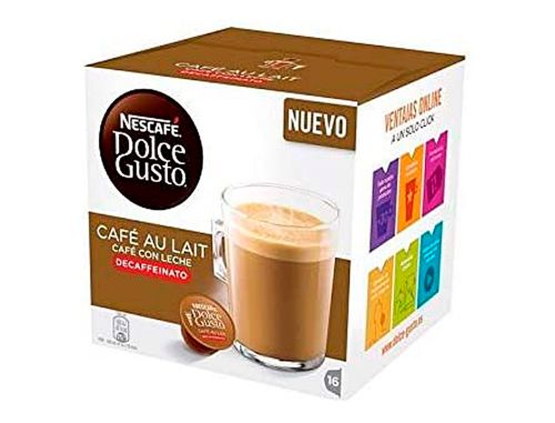 Cafe dolce gusto cafe com leite descafeinado monodose caixa de 16 unidades , Nescafe , 79994 , 7613035397934